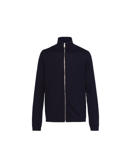 Prada Wool Cardigan Azul Marino | 95374-ILBX